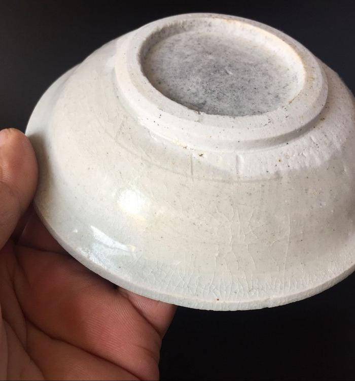极美品青白釉菊瓣纹洗子图10