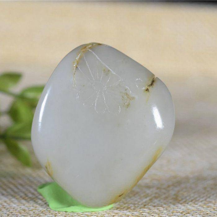 和田玉 籽玉 悟道 花开见佛图6