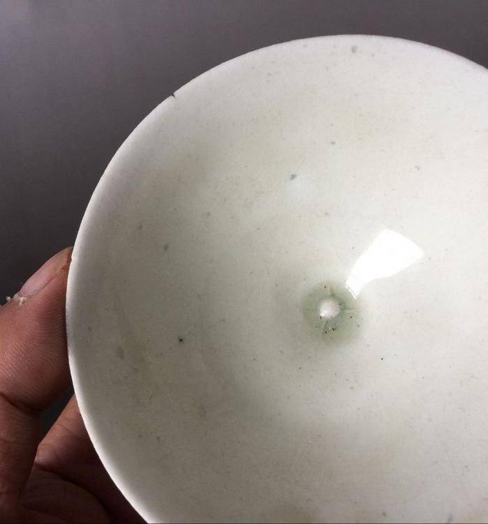 顶级湖田窑鸡心斗笠盏图3