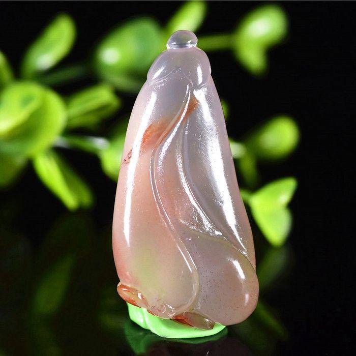 南红玛瑙 玉兰花 蕙质兰心图2