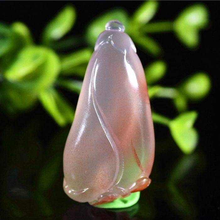 南红玛瑙 玉兰花 蕙质兰心图5