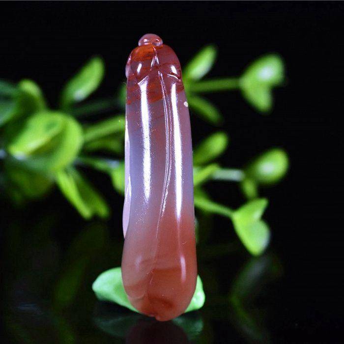 南红玛瑙 玉兰花 蕙质兰心图3