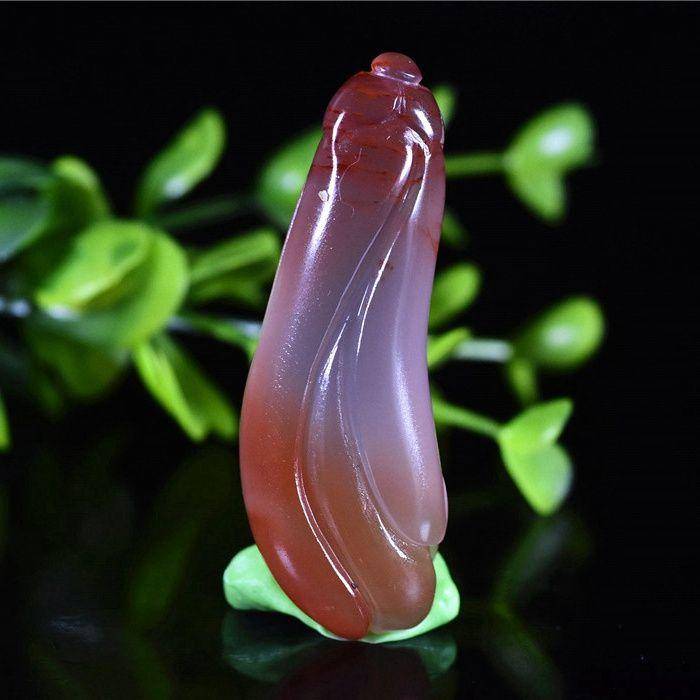 南红玛瑙 玉兰花 蕙质兰心图4