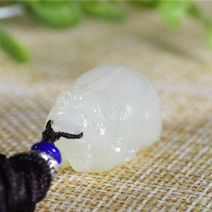 和田玉 籽玉 招财貔貅 萌萌胖胖图3