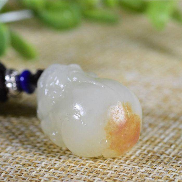和田玉 籽玉 招财貔貅 萌萌胖胖图4