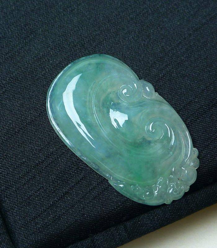 冰种绿如意吊坠图7