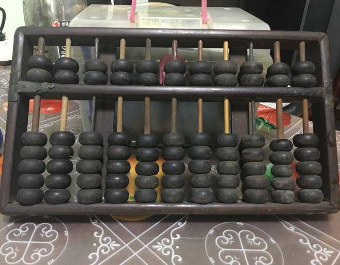 清代红木算盘图6