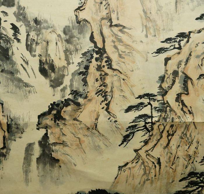 回流的董寿平山水画 早期图6