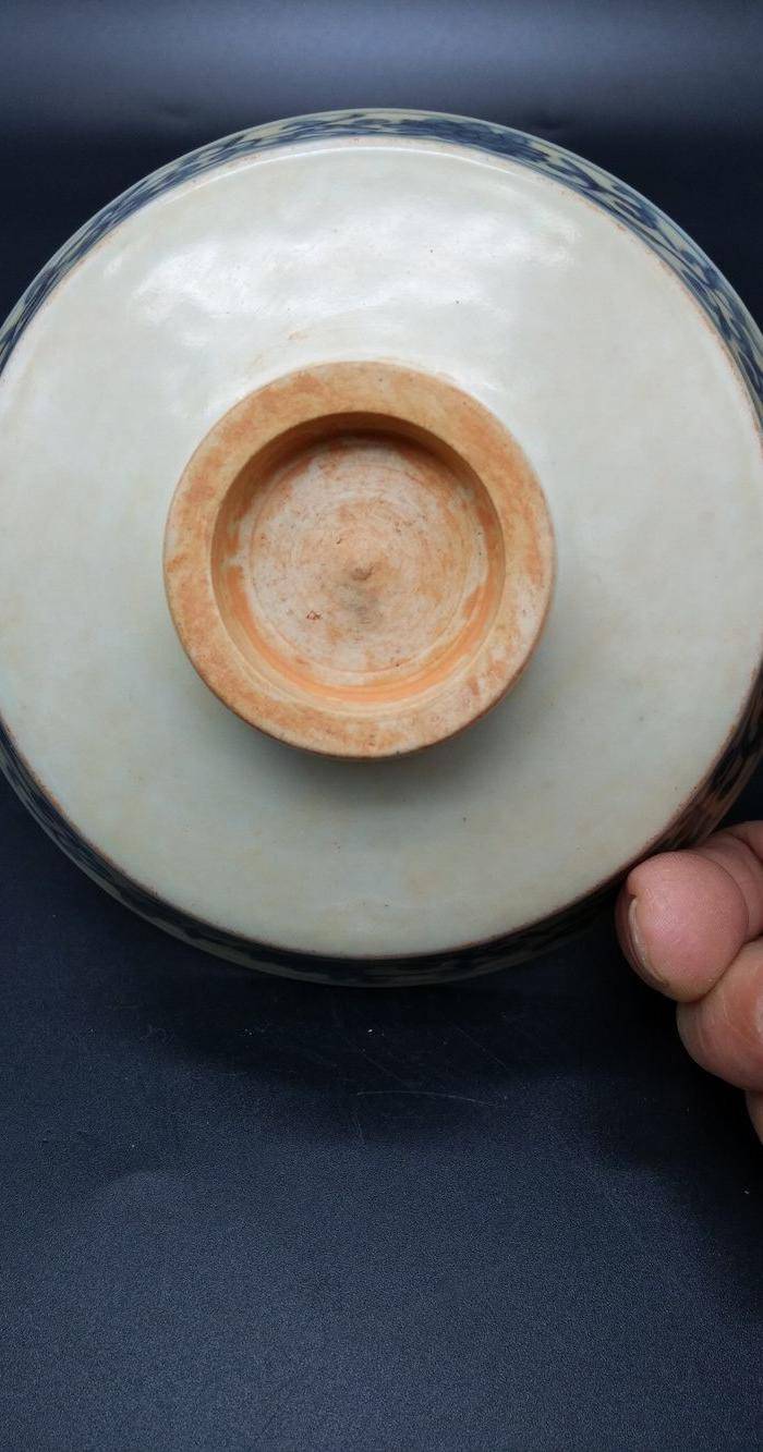 青花 寿 字小盘图4