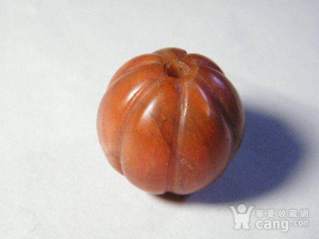 云南保山老南红南瓜大珠子图2