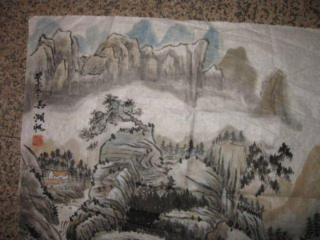 老山水画。69 69厘米图4