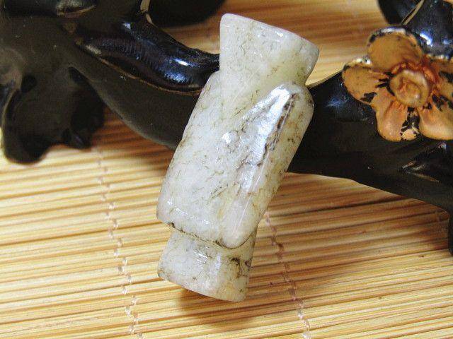 和田籽玉 翁仲 包浆熟厚图3