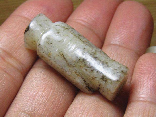 和田籽玉 翁仲 包浆熟厚图11