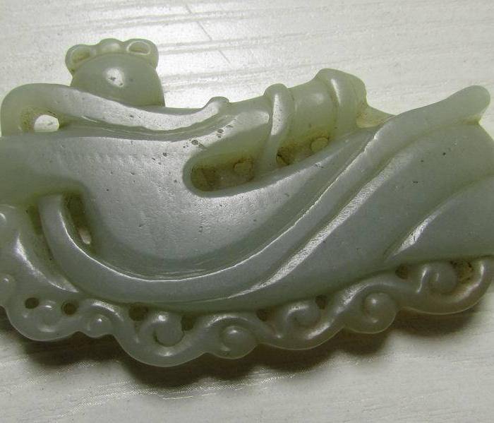 和田青玉飞天图2
