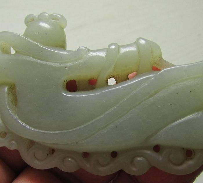 和田青玉飞天图5