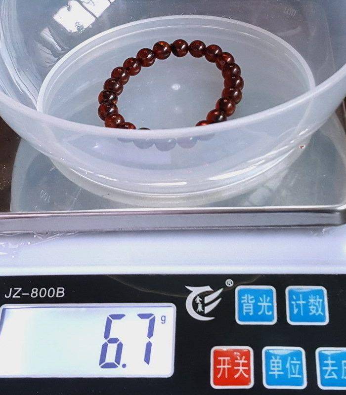 欧洲回流6.7克7mm血泊手串图6