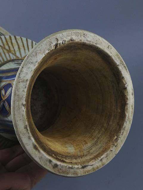 大元国至正八年青花描金鱼纹高足杯图11