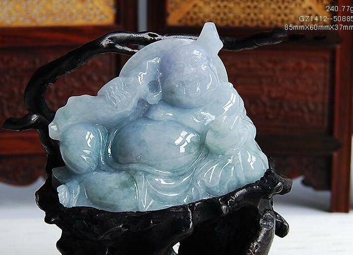 案头翡翠佛图4