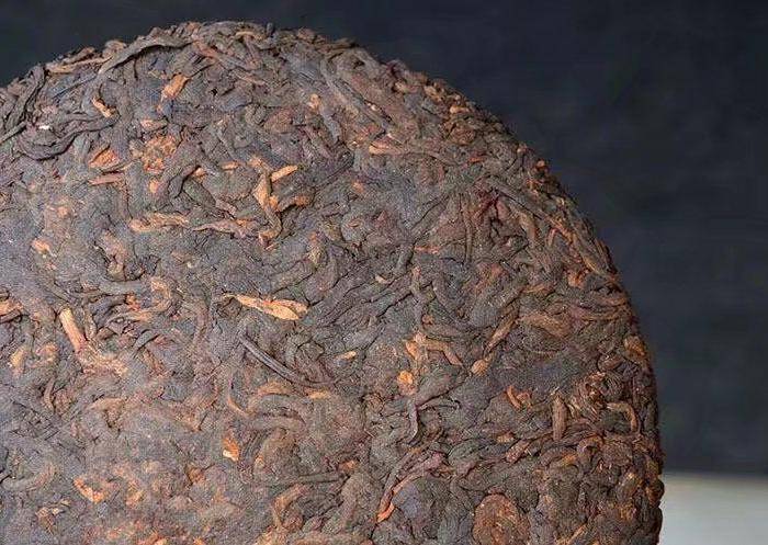 收藏品 2009年八年臻品云南普洱熟茶357克七子饼纯正勐海味茶叶一饼图5