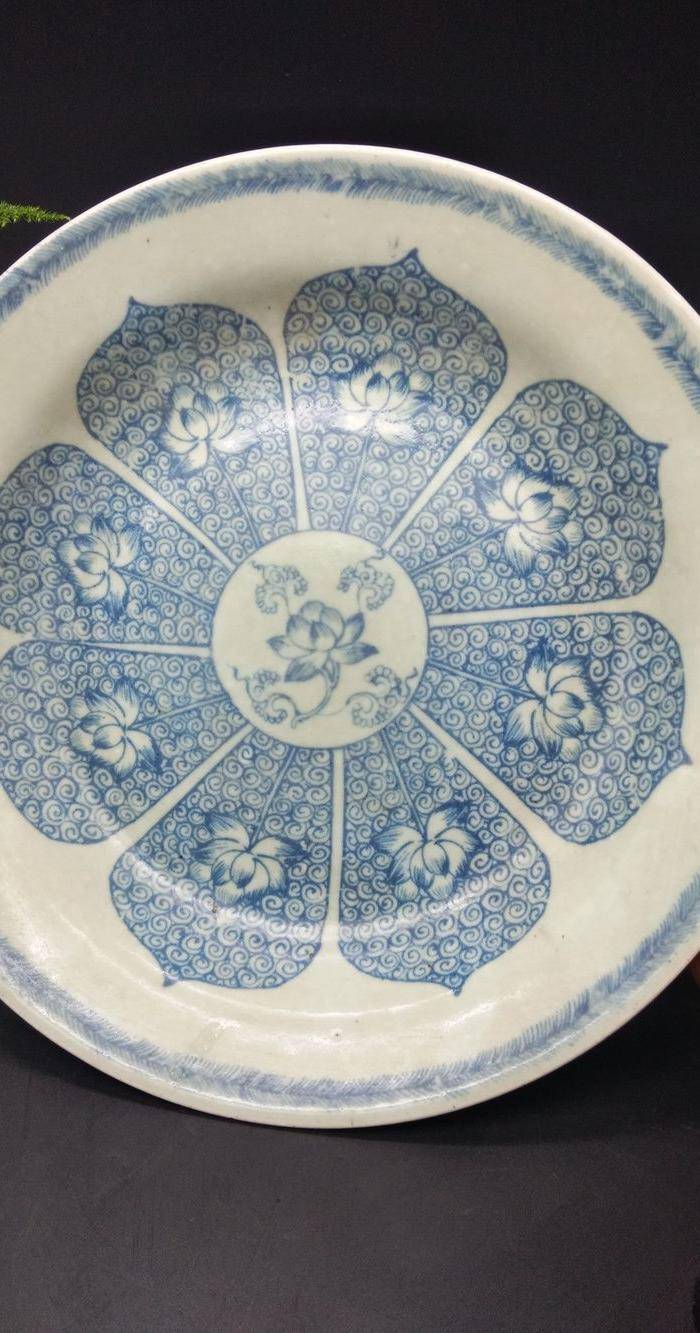 清青花盘图2