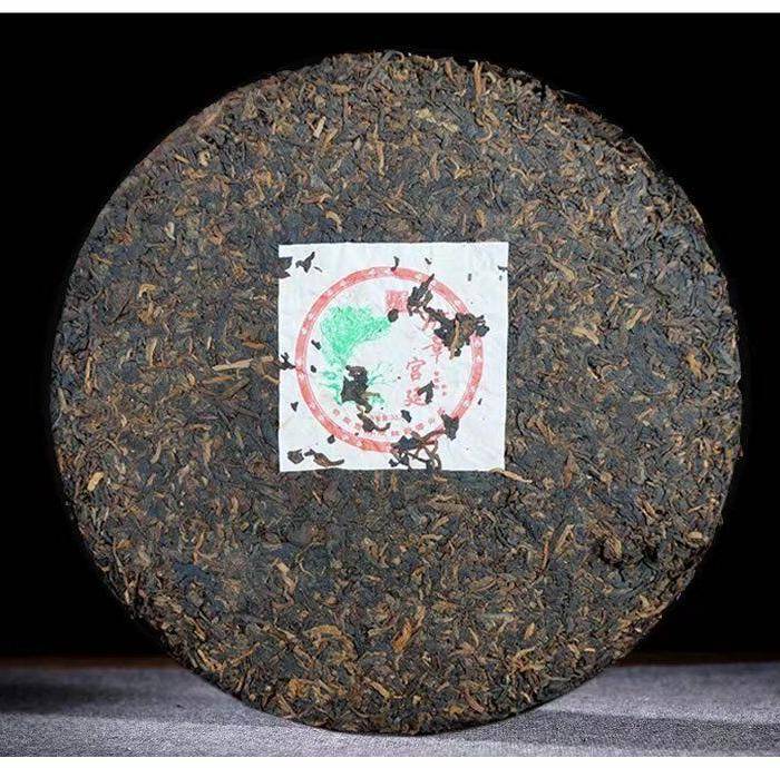 2006年班章宫廷云南普洱茶熟茶饼老班章357g图3