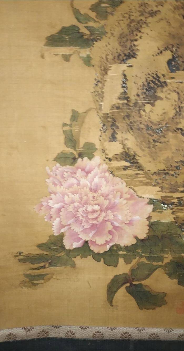 回流的瑞典回流的清代乾隆年间的绢本老画名家款图7