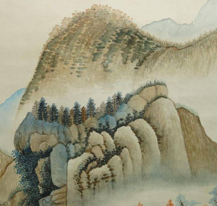 瑞典回流的名家郑午昌的山水画图4