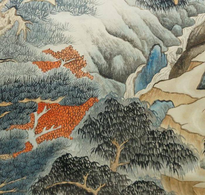 瑞典回流的名家郑午昌的山水画图7