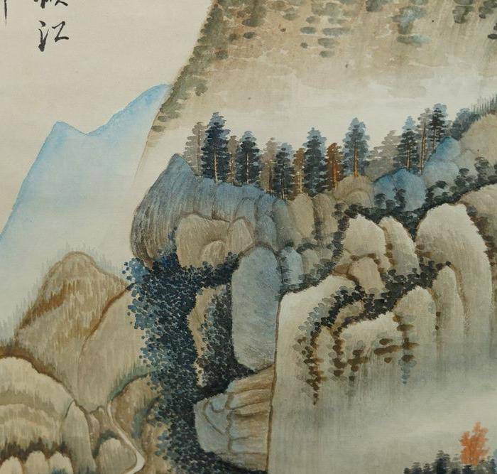 瑞典回流的名家郑午昌的山水画图12