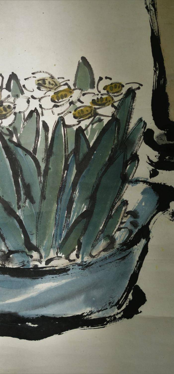 日本回流的上海画家朱屺瞻作品图4