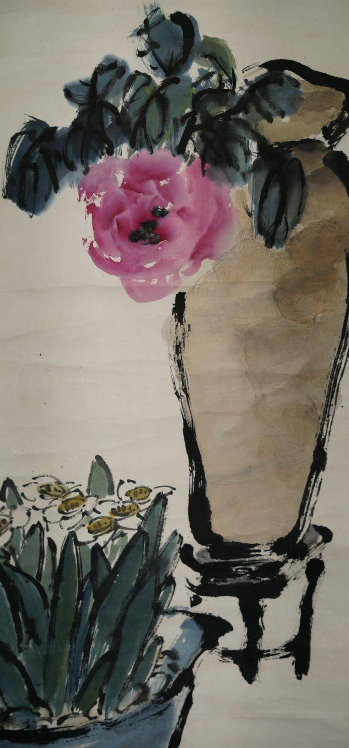 日本回流的上海画家朱屺瞻作品图5