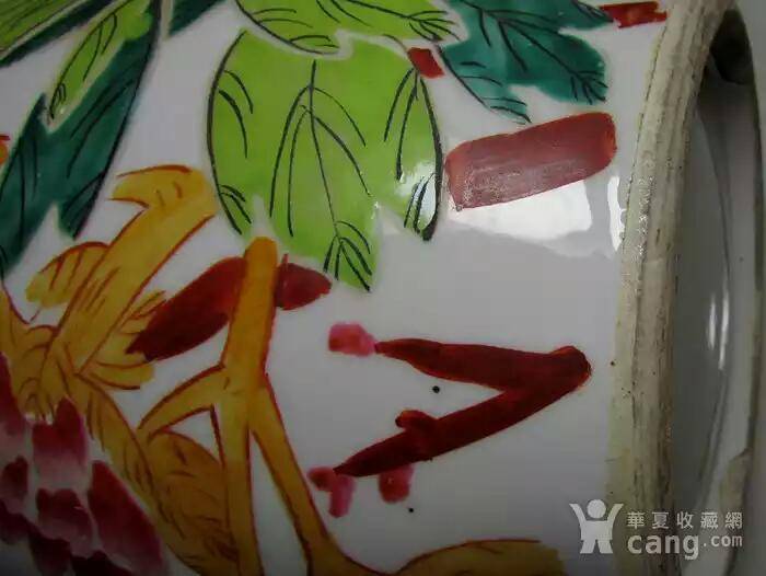 清末民国富贵白头嫁装瓶一对图11
