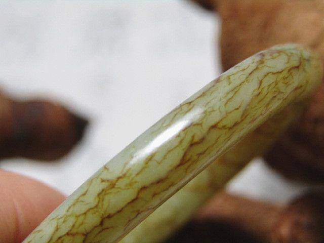 和田玉 袈裟环 包浆老厚图6