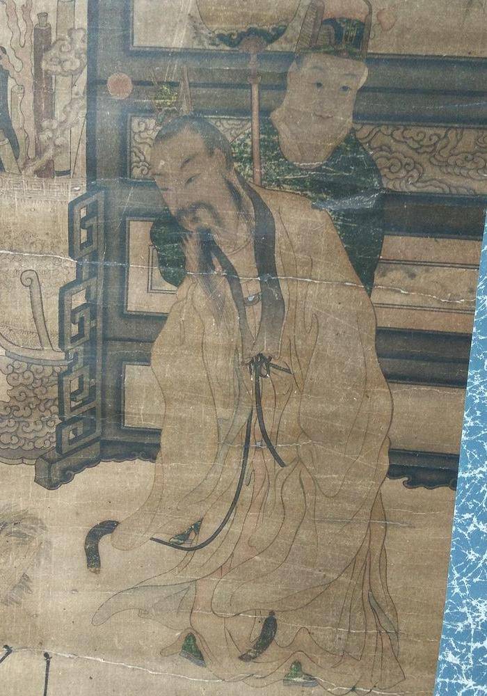 清代 卫懿公爱鹤图3