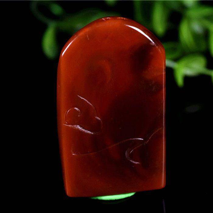 南红玛瑙 蝶恋花 喜上加喜 厚款大牌子图5