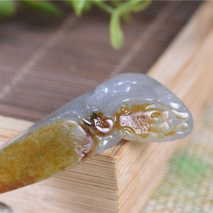 和田玉 籽玉 洒金皮 龙牙 霸气 美皮图5