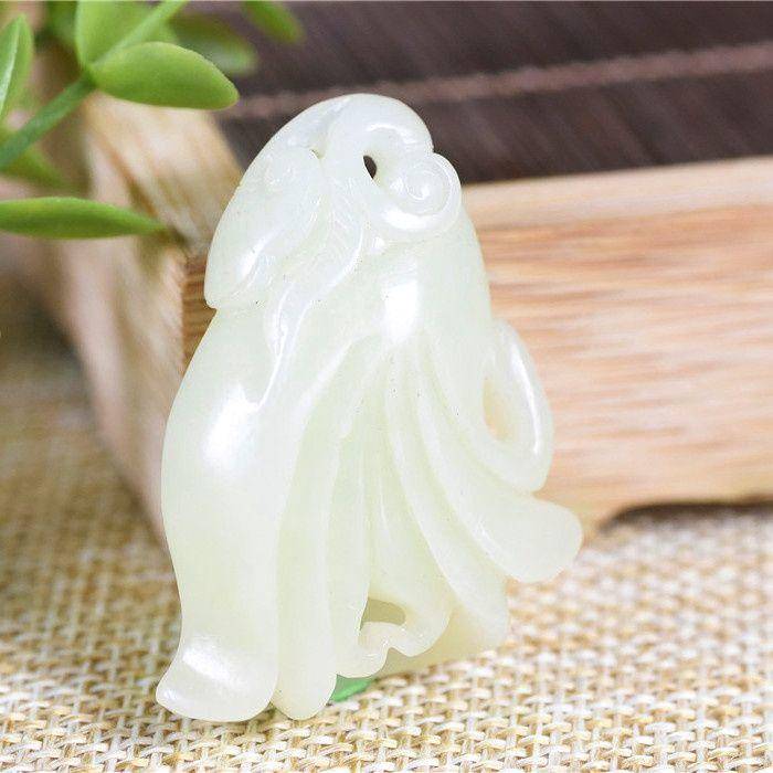 和田玉 且末黄口料 玉兰花 蕙质兰心 细腻图2