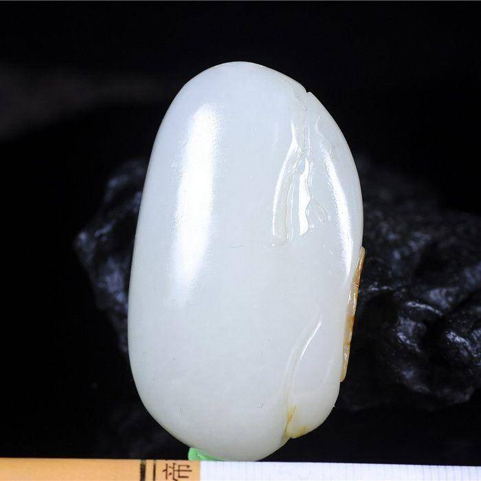和田玉 籽玉 荷花青蛙 和和美美 顶呱呱图6