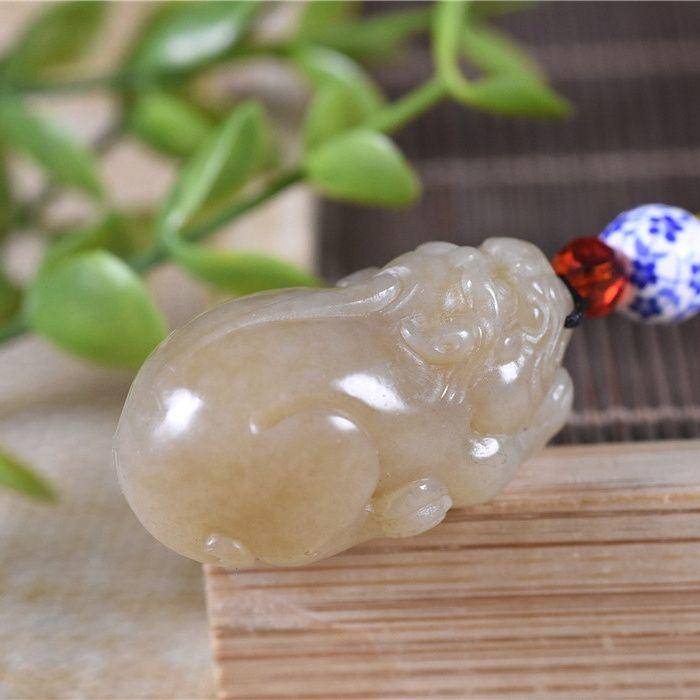 和田玉 招财貔貅 立体精工图3