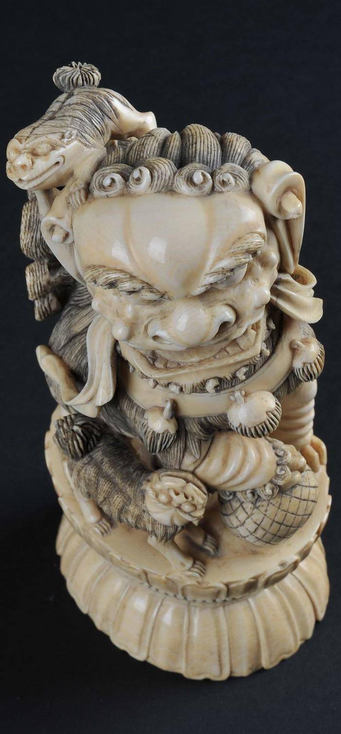 欧美回流 精品 狮雕一对图4