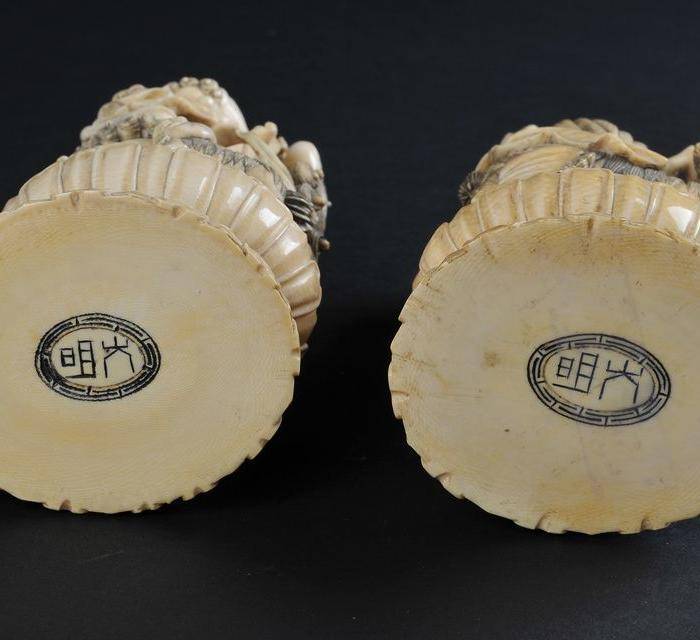 欧美回流 精品 狮雕一对图11