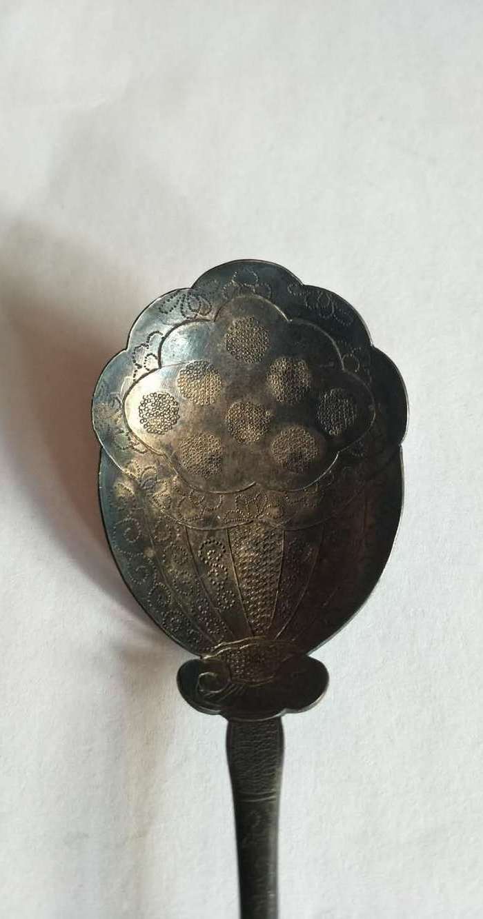 欧美回流 精美老大银勺图3