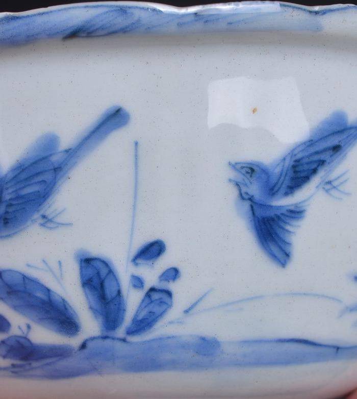 万历 青花 花鸟 小碗A图7
