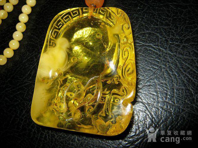 原矿金绞蜜太极兽面大牌子图5