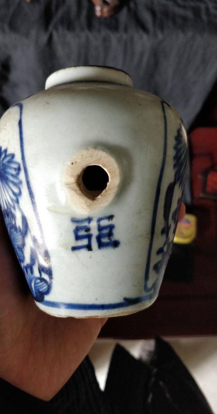 明末青花茶壶残件图4