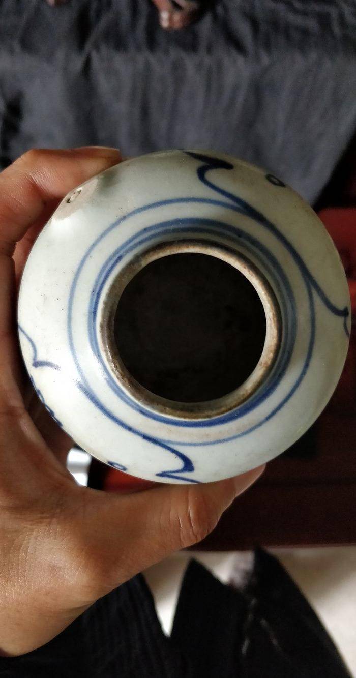 明末青花茶壶残件图5