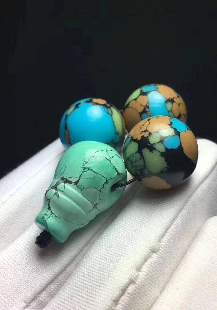 湖北精品十堰唐三彩套装图3