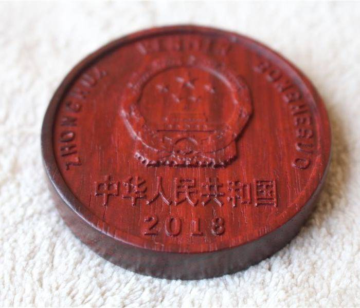 老料小叶紫檀手胚 一亿 手把件图5