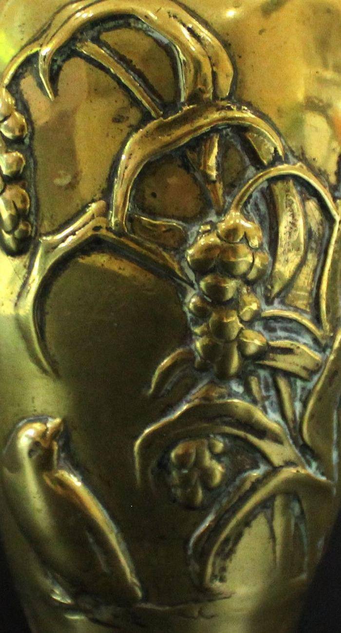 清 19 20世纪 铜花瓶图5