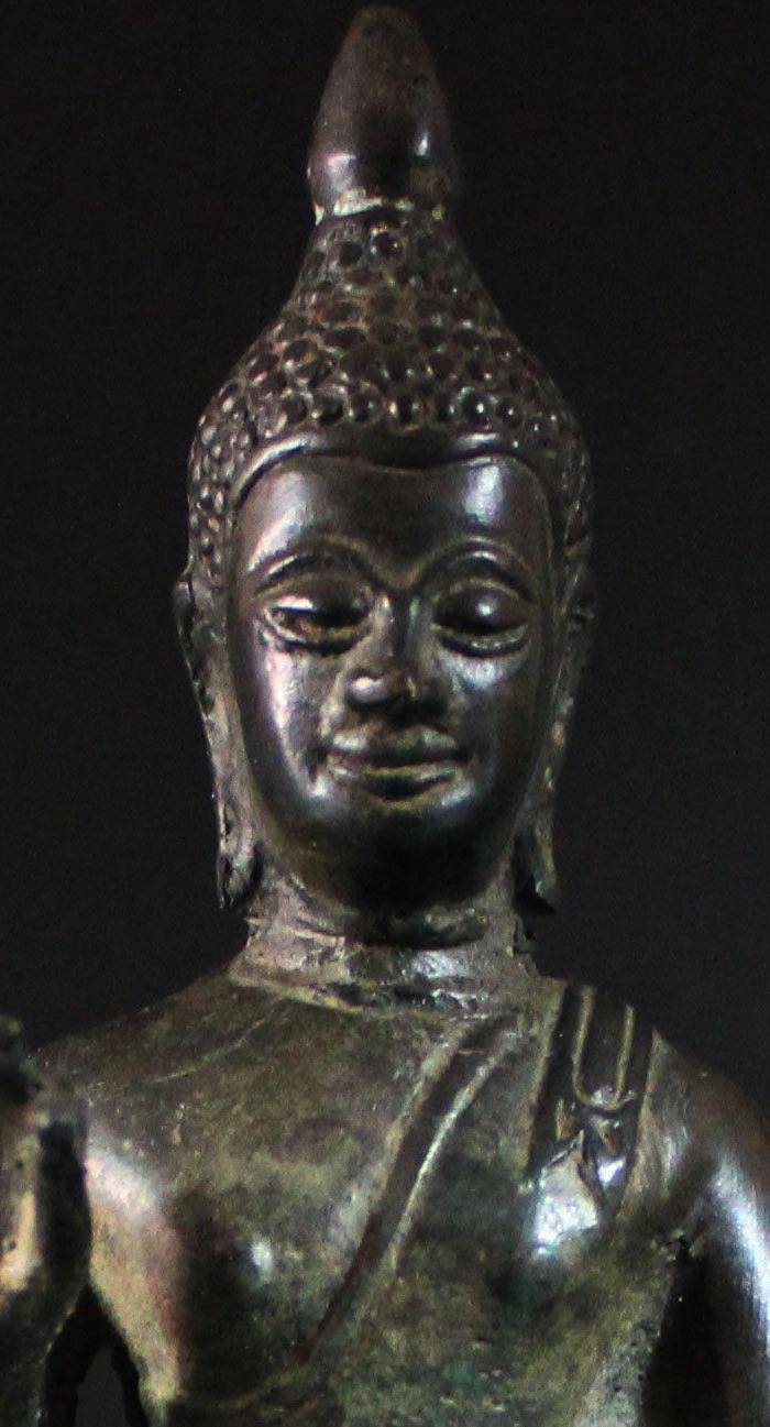 馆藏 明 14世纪或更早 青铜佛造像图7
